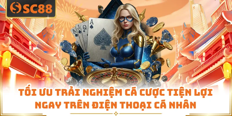 Tải App SC88 Dễ Dàng - Trải Nghiệm Cá Cược Không Giới Hạn 6 Tối ưu trải nghiệm cá cược tiện lợi ngay trên điện thoại cá nhân